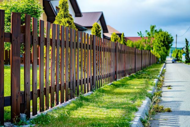 wooden fence