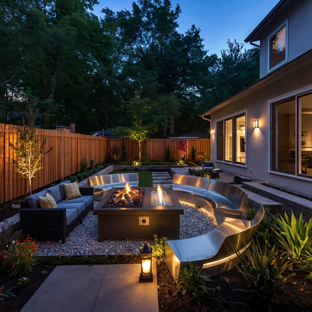 Integrated Heat‑Deflecting Seating