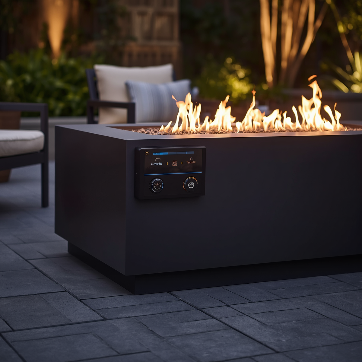 Smart Fire Pit Controls