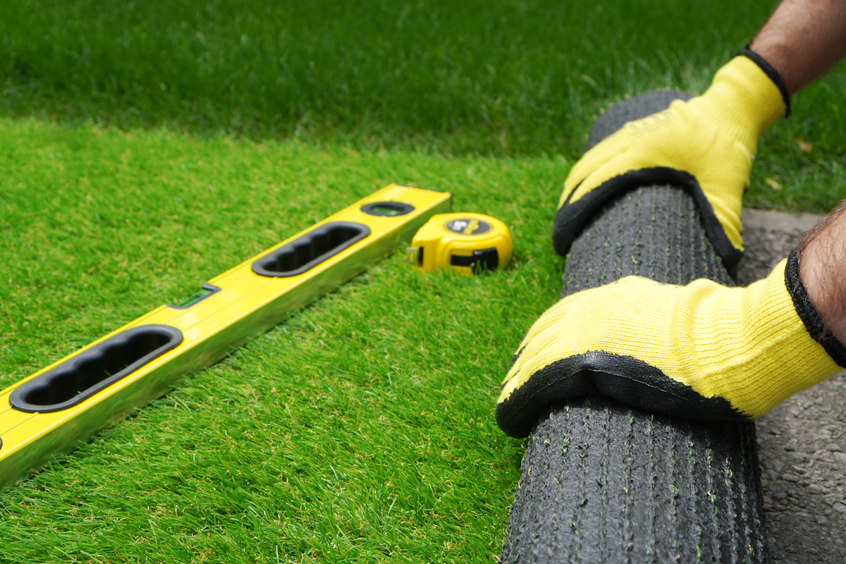 Soil for perfect turf installation