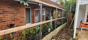 Lane Cove retaining walls