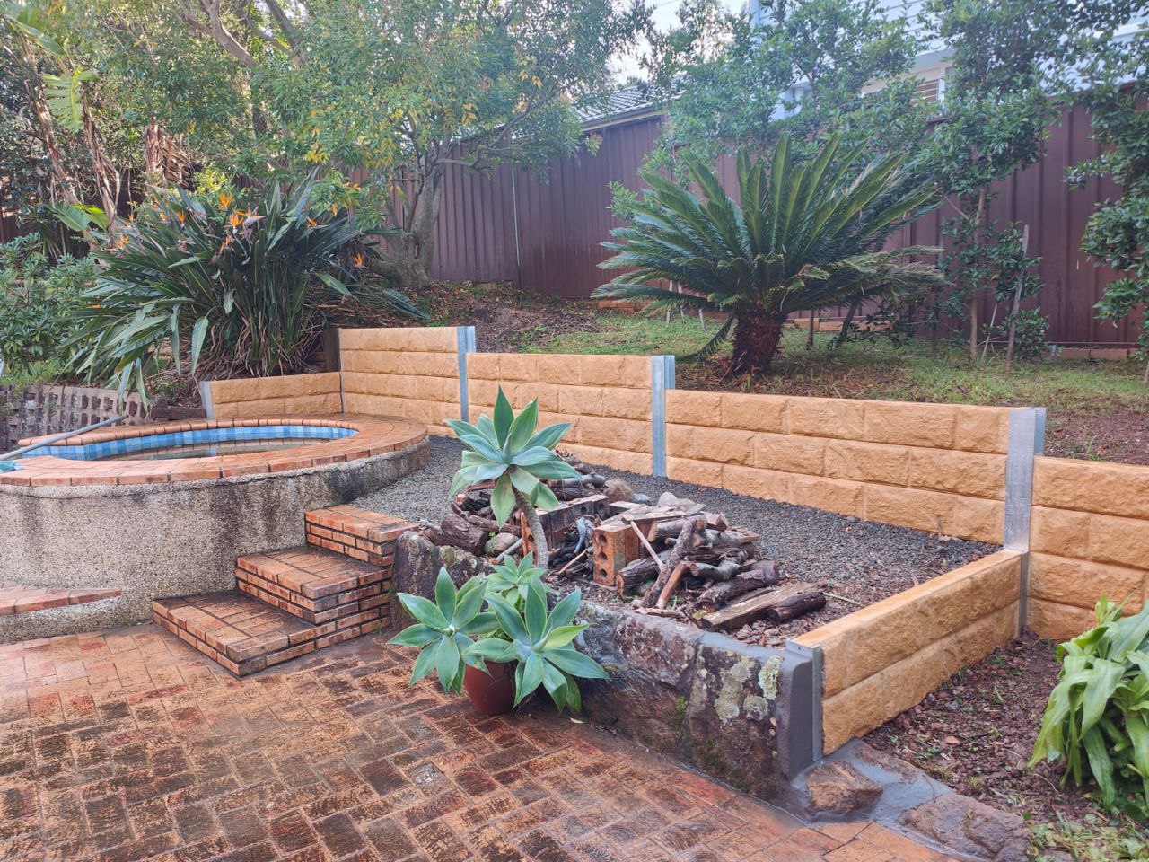 Stone & Brick Garden Edging