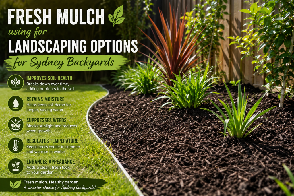 Fresh Mulch landscaping