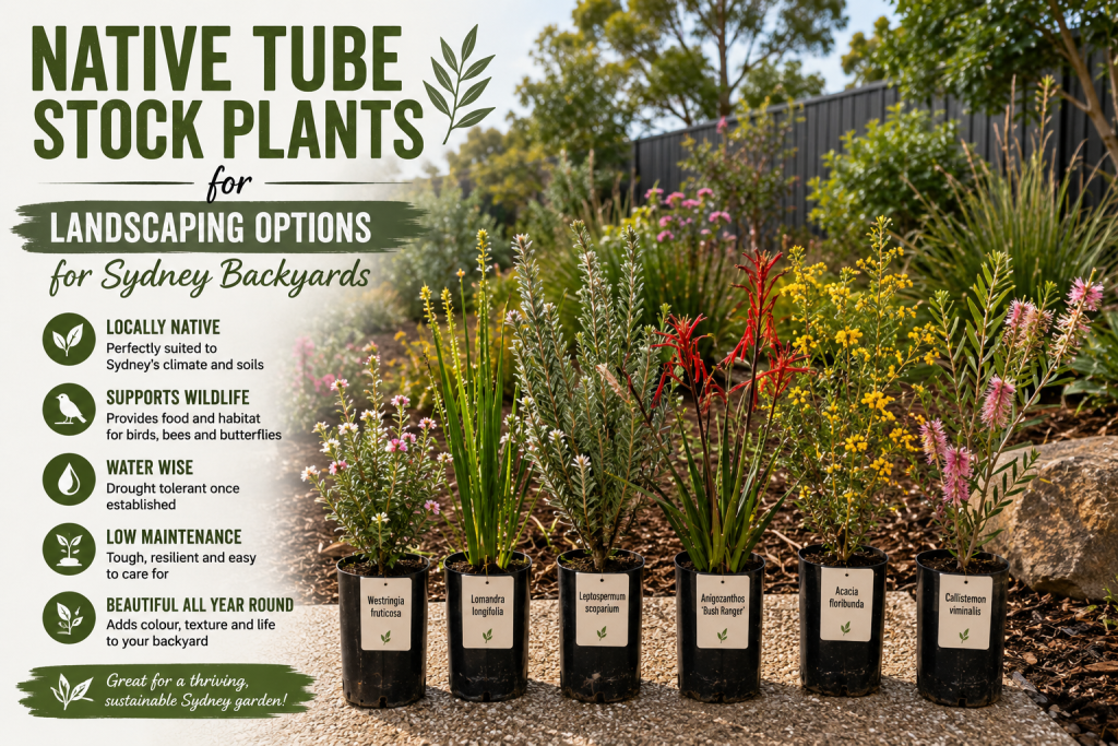 Native Tube Stock Plants for Landscaping