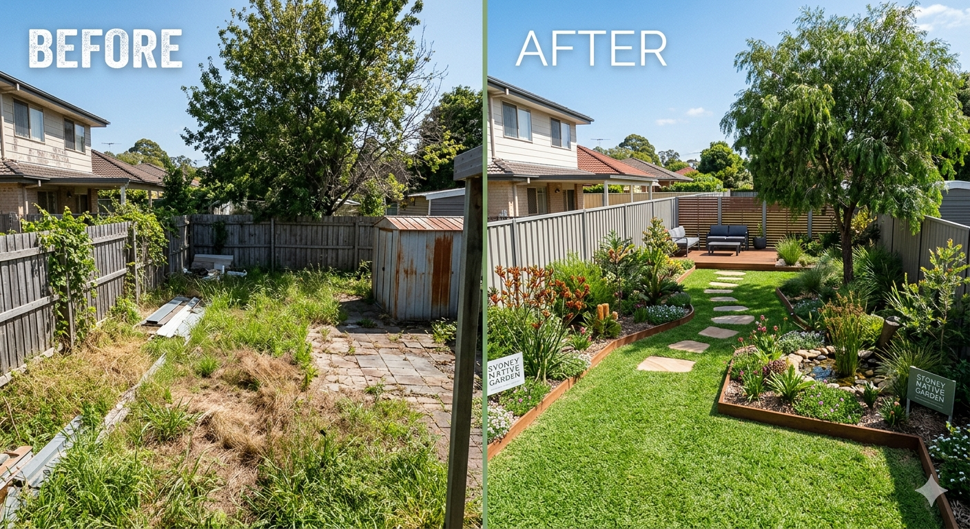 transforming residential outdoor space Sydney