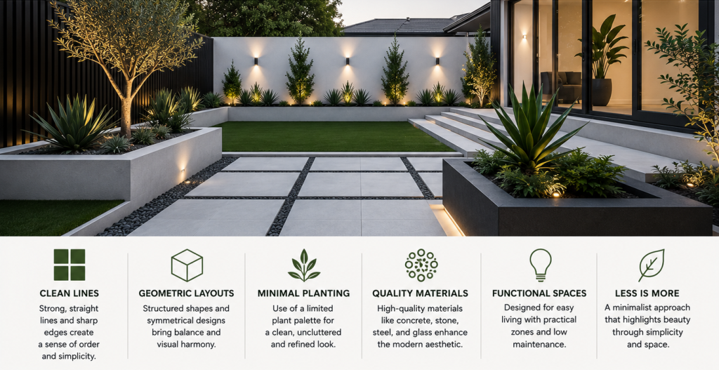 Modern (Geometric/Minimalist) Landscape Design